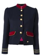 La Condesa 'condesa' Jacket, Women's, Size: 38, Blue, Polyester/viscose/virgin Wool