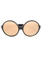 Linda Farrow Oversized Sunglasses - Black