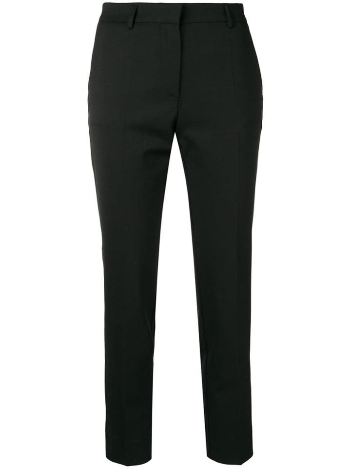 Mauro Grifoni Tailored Cropped Trousers - Black