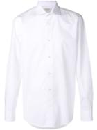 Z Zegna Spread Collar Shirt - White