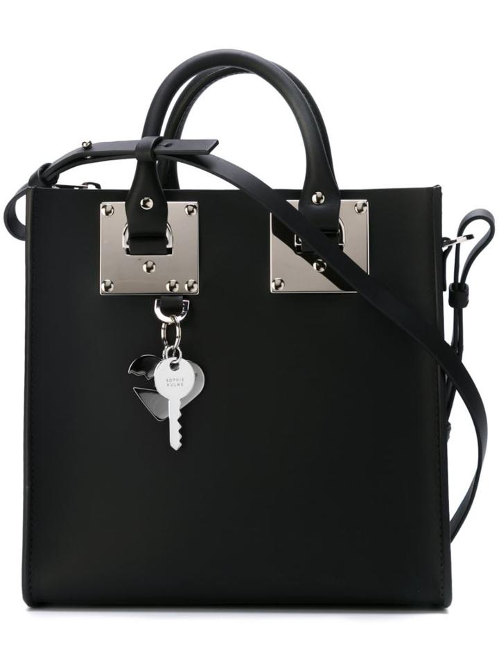 Sophie Hulme 'albion' Square Tote, Women's, Black