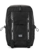 Makavelic Large Rectangular Backpack - Black