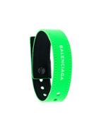 Balenciaga Logo Bracelet - Green