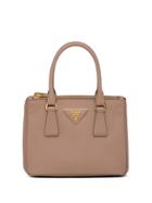 Prada Galleria Mini Tote Bag - Brown