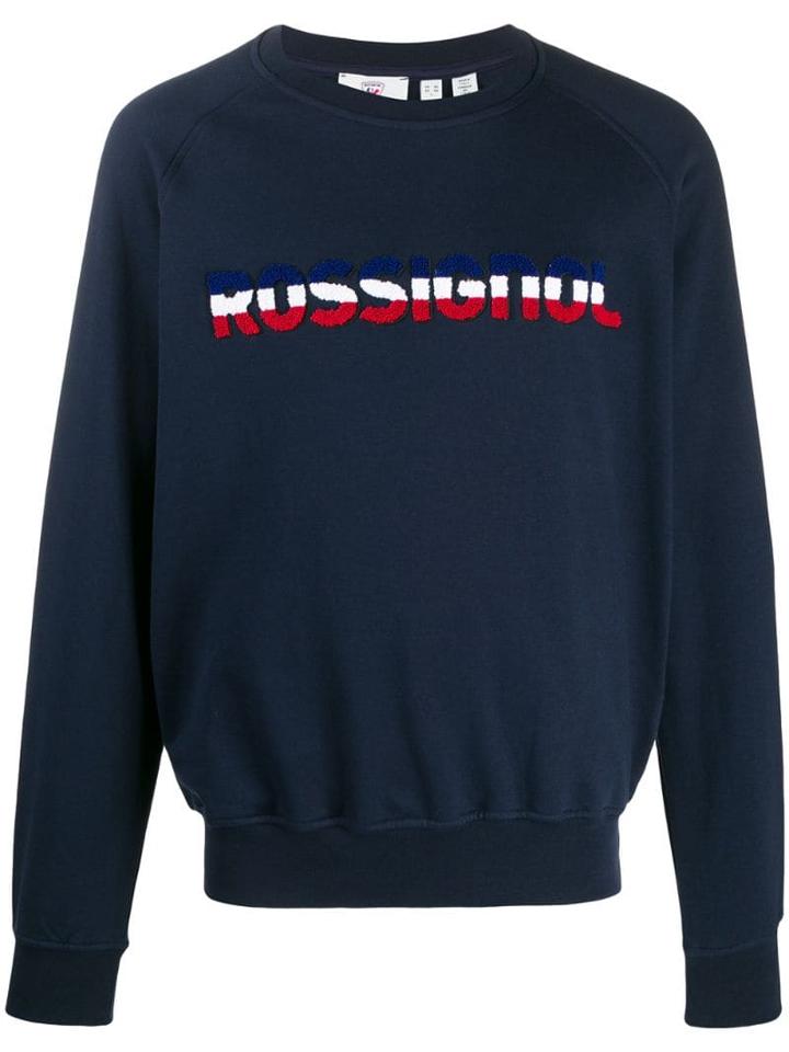 Rossignol Logo Print Jumper - Blue
