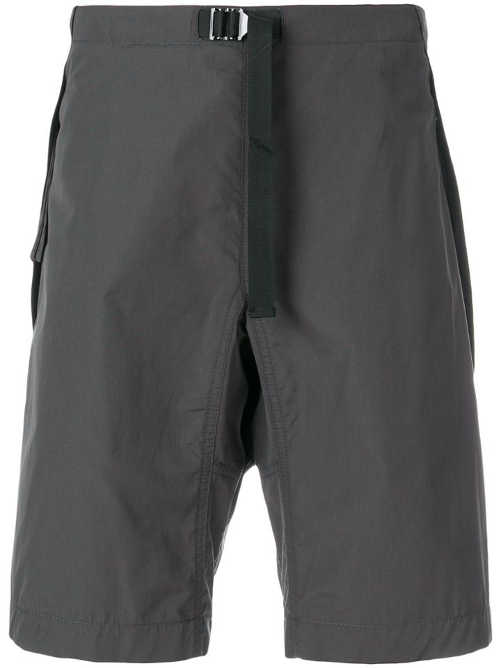 Stella Mccartney Adjustable Belted Waist Shorts - Grey
