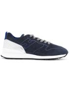 Hogan Rebel Lace-up Sneakers - Blue