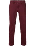 Jacob Cohen Handkerchief Slim Fit Chinos - Red