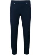 Max & Moi Cropped Tapered Trousers - Blue