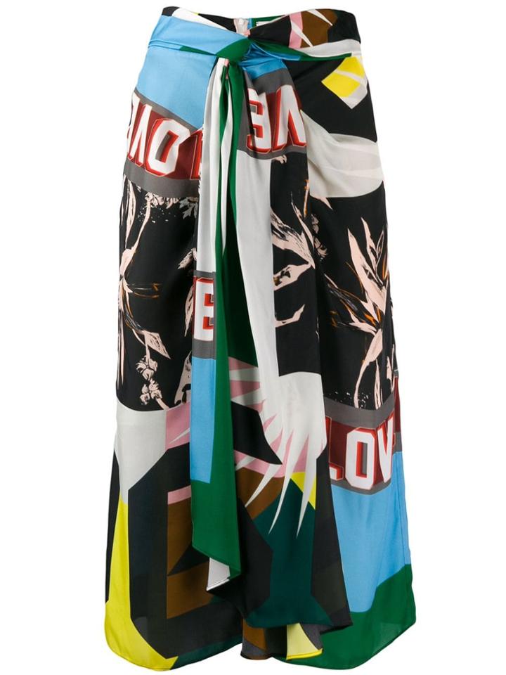 Dorothee Schumacher Printed Midi Skirt - Green
