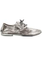 Marsèll Distressed Lace-up Shoes - Silver