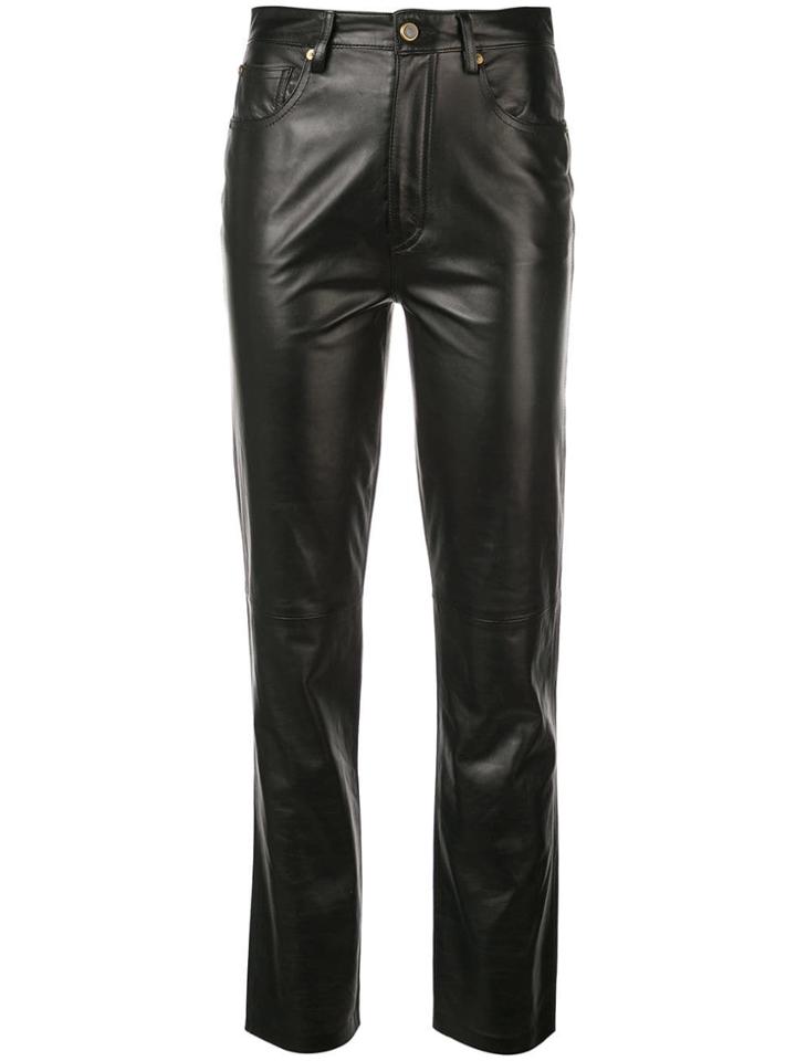 Khaite Slim-fit Trousers - Black
