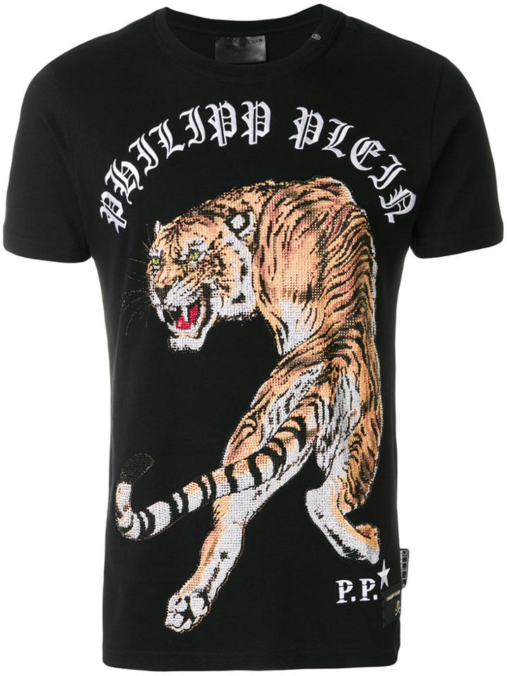 Philipp Plein Out Of My Head T-shirt - Black