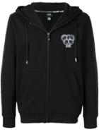 Cavalli Class Logo Zip-up Hoodie - Black