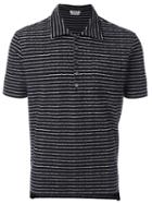 Thom Browne Striped Polo Shirt, Men's, Size: I, Blue, Cotton