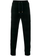 Ralph Lauren Purple Label Tartan Print Joggers - Green