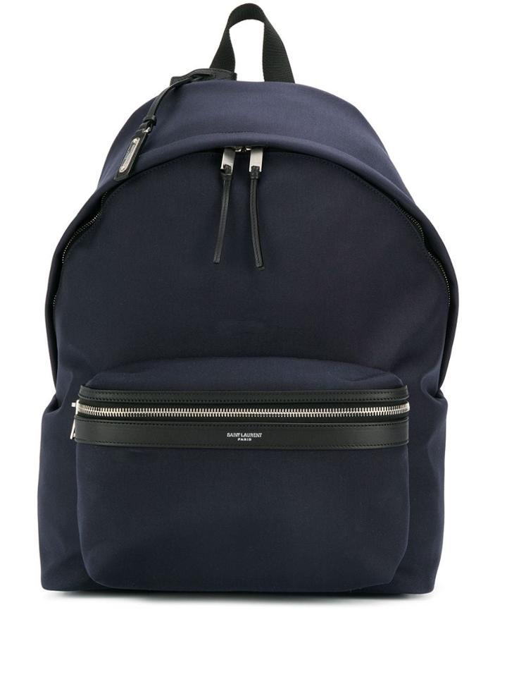 Saint Laurent Two-way Zipped Backpack - Blue