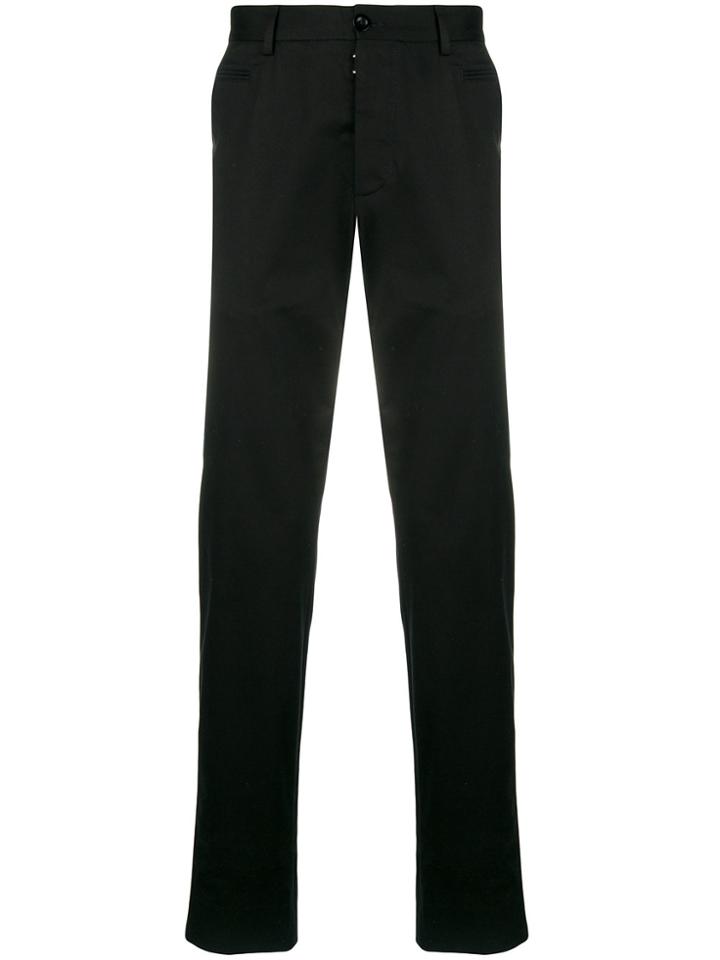 Maison Margiela Classic Tailored Chinos - Black
