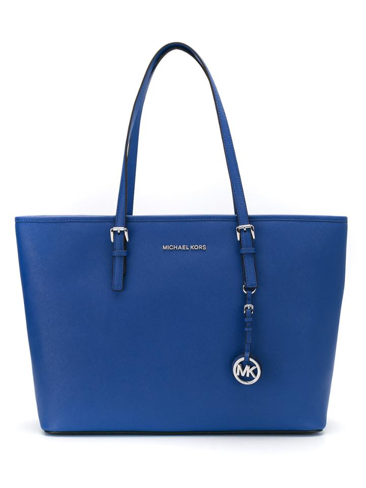 Michael Michael Kors Md Tz Mult Funt Tote - Blue