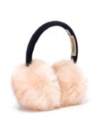 Hucklebones London Faux Fur Earmuffs, Girl's, Pink/purple