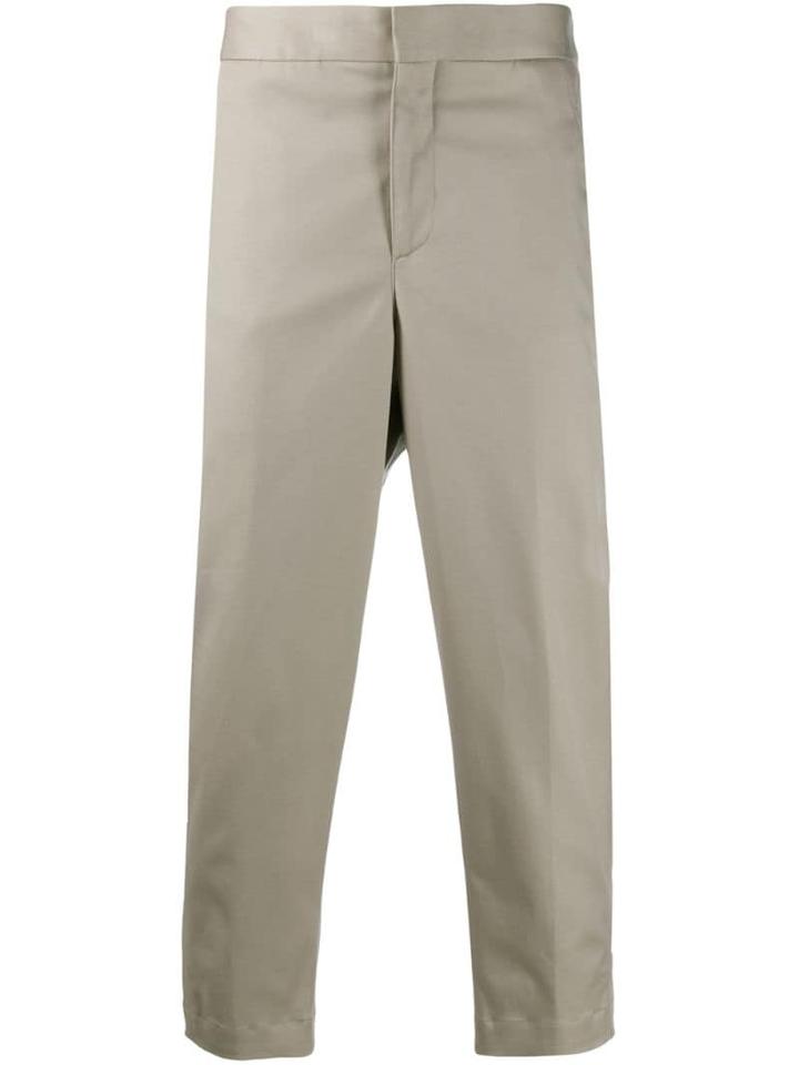 Neil Barrett Straight Leg Chinos - Grey