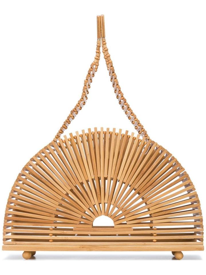 Cult Gaia Cupola Clutch - Neutrals
