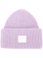 Acne Studios Oversized Beanie - Purple