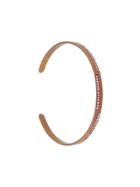 Eye M By Ileana Makri Thin Cuff - Pink & Purple