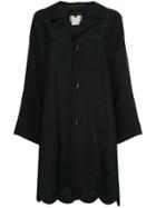 Comme Des Garçons Vintage Bell Sleeves Loose-fit Coat - Black