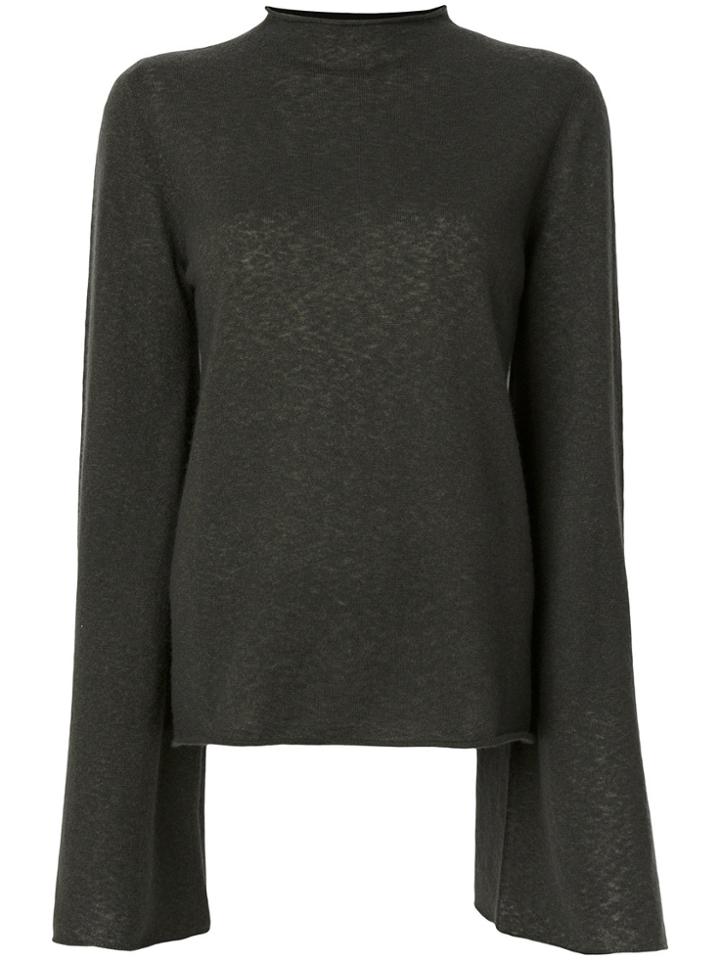 Ursula Conzen High Neck Sweater - Green