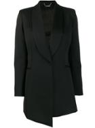 Styland Asymmetric Blazer - Black