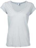 James Perse - Relaxed Fit T-shirt - Women - Cotton - 0, Green, Cotton