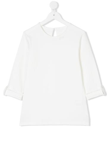 Lapin House Embellished Top - White
