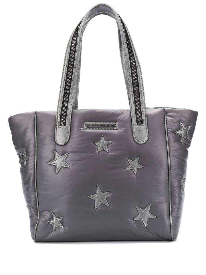 Marc Ellis Padded Star-patch Tote Bag - Grey