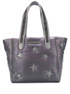 Marc Ellis Padded Star-patch Tote Bag - Grey