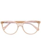 Chloé Eyewear Cat Eye Frames - Pink