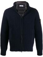 Stone Island Reversible Down Jacket - Blue