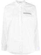 Brunello Cucinelli Beaded Detail Shirt - White
