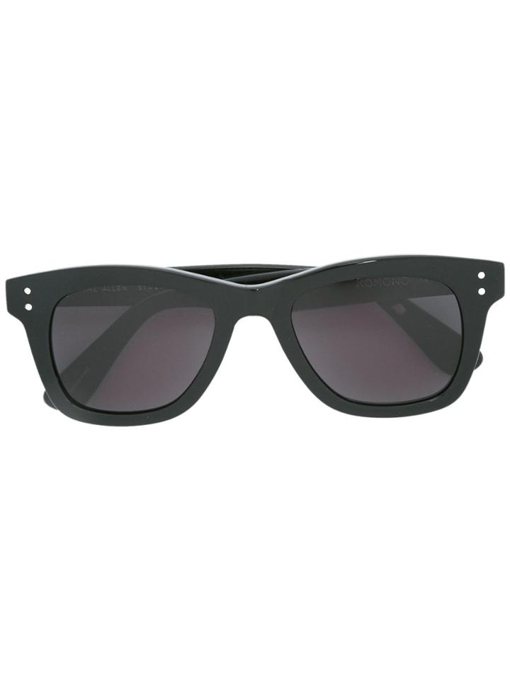 Komono Square Frame Sunglasses - Black