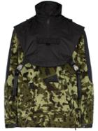 Nike X 1017 Alyx 9sm Mmw Two-part Camouflage Hooded Fleece Jacket -