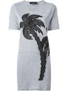 Dsquared2 Palm Tree T-shirt Dress