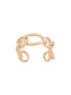 Federica Tosi Chain Link Cuff Ring - Gold