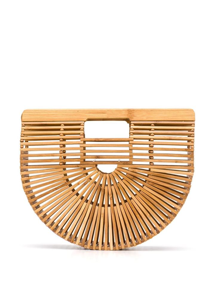 Cult Gaia Gaia's Ark Clutch Bag - Neutrals