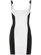 Nagnata Colour Block Mini Dress - Black