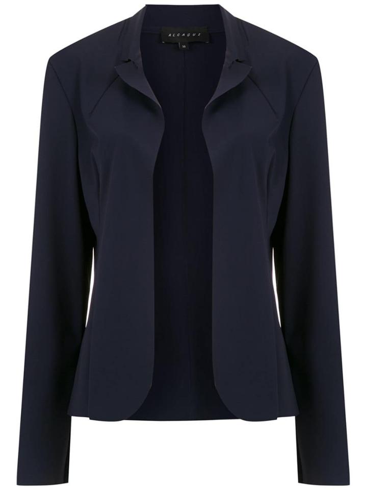 Alcaçuz Lanterna Slim Fit Blazer - Blue