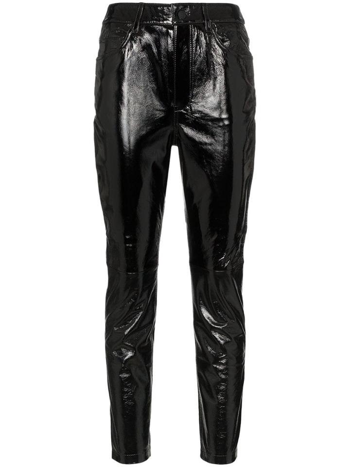 Ksubi Ksubi Dreams Trs Slm Leg Ptnt Hw - Black