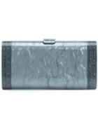 Edie Parker Crystal Embellished Box Clutch