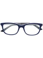 Dior Eyewear Square Frame Glasses - Blue