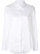 Golden Goose Deluxe Brand Stitch Detail Front Shirt - White