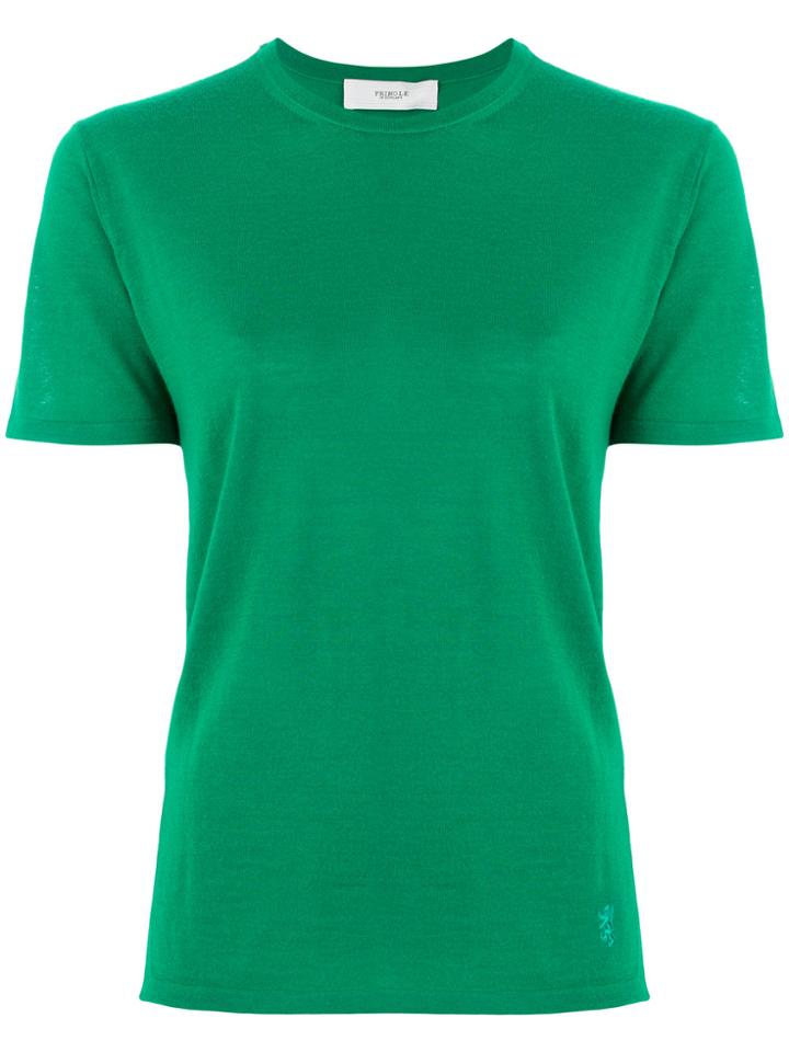 Pringle Of Scotland Short Sleeve Jumper - Green